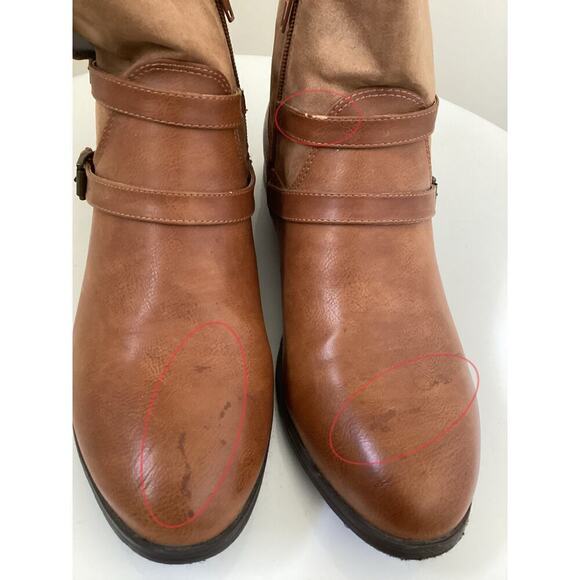 Chinese Laundry ankle boots brown women’s sz 10 - Picture 4 of 6